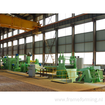 Automatic metal slit production line slit metal equipments